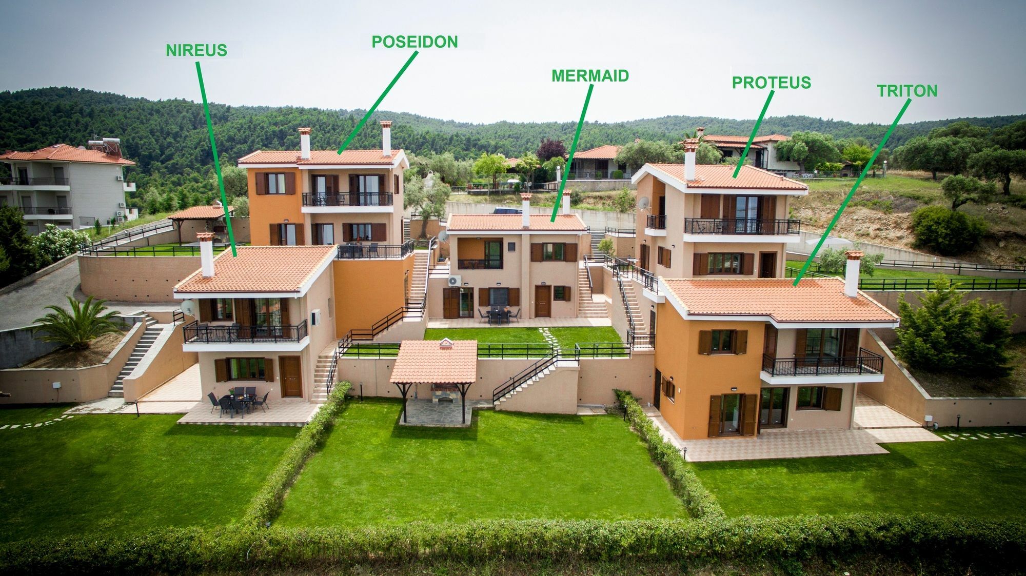 Seaview Villas Vourvourou Eksteriør bilde